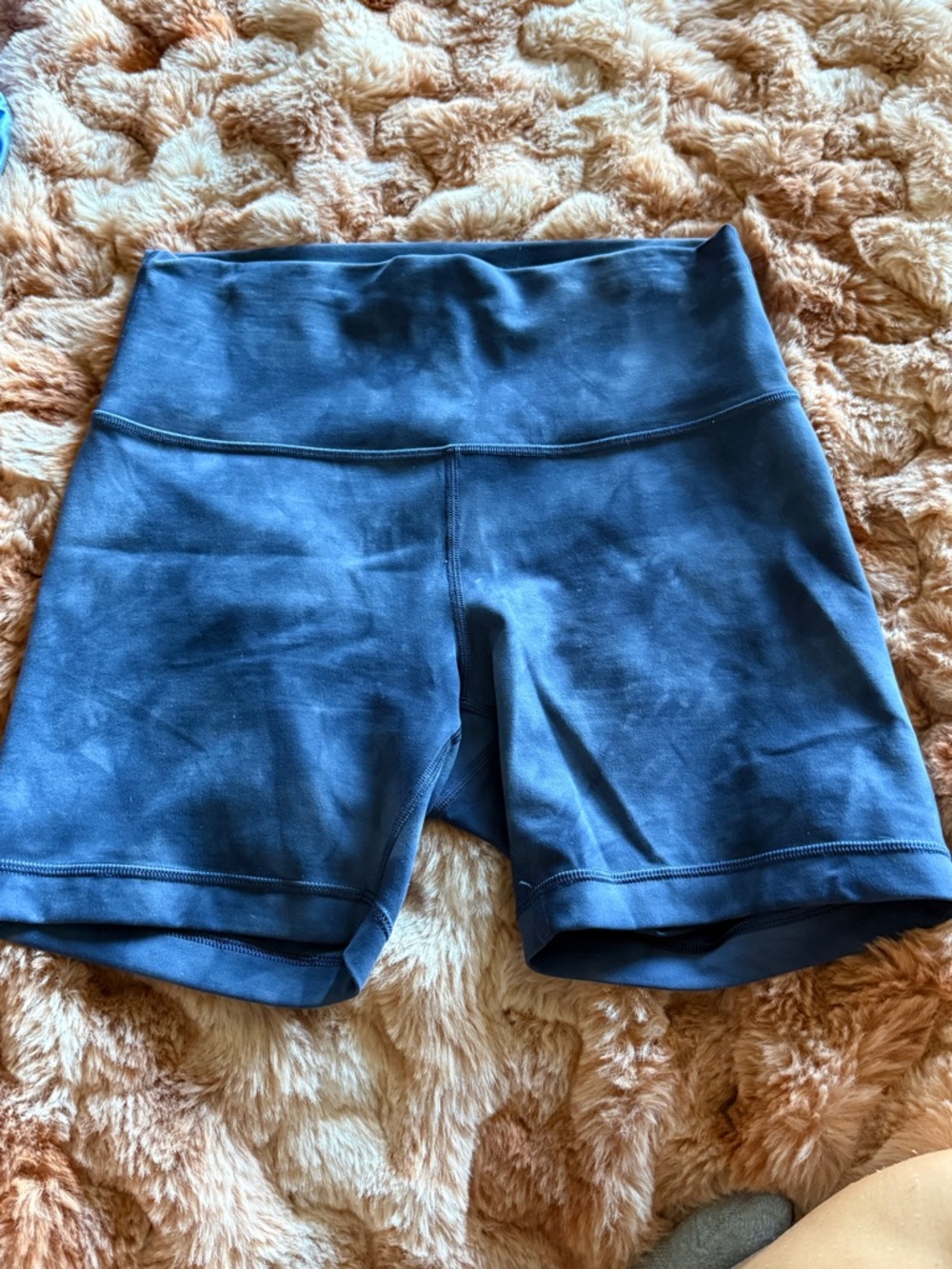 Lululemon Wunder Under Shorts Size 8 Diamond Dye